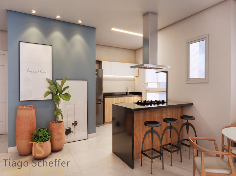 Apartamento com 2 dormitórios  em Torres 