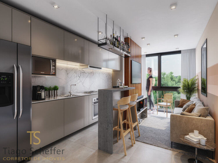 Apartamento com 2 dormitórios  em Torres 
