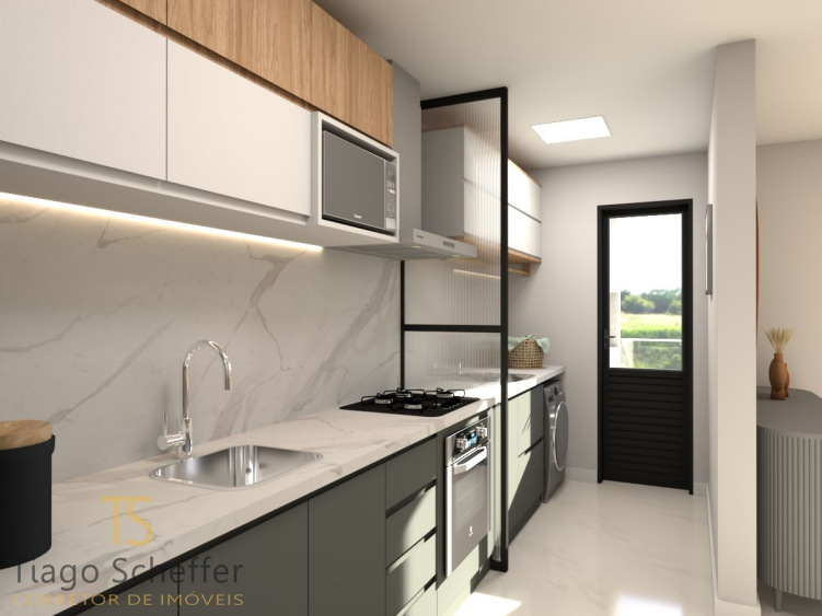 Apartamento com 2 dormitórios  em Passo de Torres 